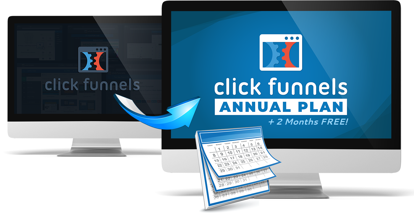 ClickFunnels Annual Plan + 2 Months Free