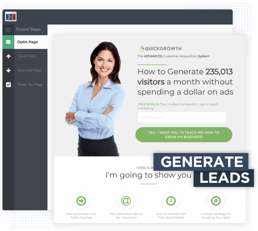 ClickFunnels Generates leads