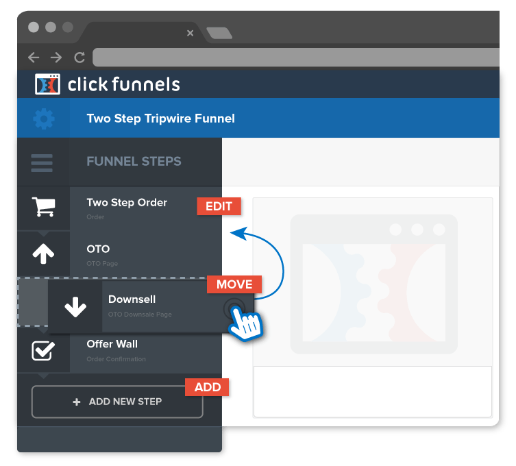 ClickFunnels Editor