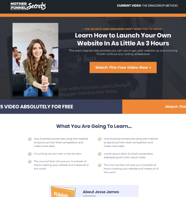 Healthy Launch: The Best ClickFunnels Template for Launching